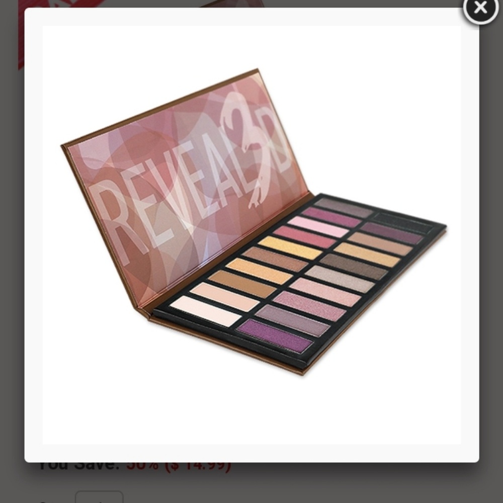 NWT Reveal 3D palette